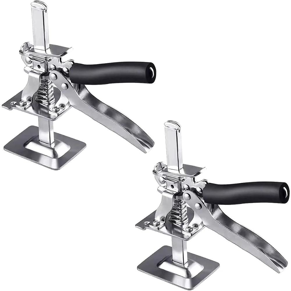 Eidoct 2pk Hand Lifting Tool Jack Labor-Saving Arm Door Cabinet Installation