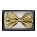 4everstore Unisex's Bow tie & Suspender Sets (Champagne Gold)