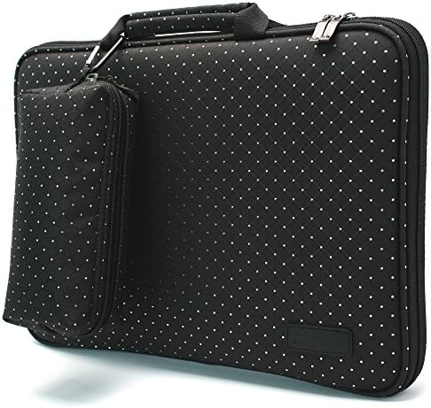 Burnoaa 11.6" Laptop/Tablet Case Bag Memory Foam Protection Crystal