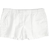 Women's 5" Classic Chino Short (White)