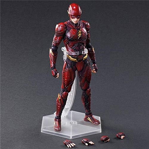 Hclshopsc Toy Statue Toy Model Avengers Toy Statue Exquisite Decorations Decoration Flash 27CM