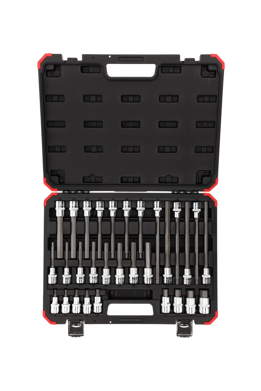 GEDORE red Bit set, Screwdriver bit socket set for Allen head screws, Screwdriver bits, Tool, R68003030