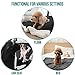 PetAmi Dog Blanket for Medium Large Dogs, Pet Bed Blanket Cat Puppy Kitten, Fleece Furniture Couch Cover Protector Sofa Car, Soft Sherpa Dog Throw Plush Reversible Washable, 40x60 Dark Gray