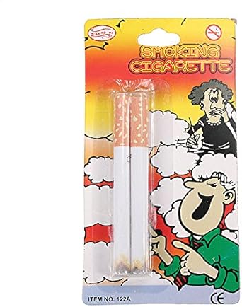 Amazon 2個セット フェイク タバコ 煙が出る ジョーク トリック パーティグッズ 並行輸入品 おもちゃ雑貨 手品 おもちゃ