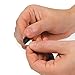 Adhesive Magnetic Discs - Round Magnetic Discs with Adhesive Backing - Magnetic Adhesive Dots Great for Crafts! Magnetic Discs are Great to use at Home, Office, School & More!(1/2 inch, 100 Pieces)