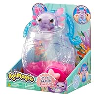 Animagic Let's Glo Axolotl Bubble Reef| Squishy Water Toy Floats and Glows | Ages 4+