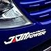 Finance Plan Big Promotion JDM POWER Car Sticker Window Bumper Decal for Toyota Honda Volkswagen Mitsubishi