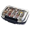Go-to-Dry-Fly-Wet-Fly-Nymph-and-Streamer-Fly-Lure-Assotment-Waterproof-Fly-Box-for-Trout-Fly-Fishing-Flies