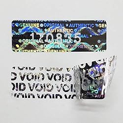 550 pcs Tamper Proof Hologram Stickers High