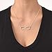 Personalized Infinity Pendant with 4 Names - Custom Made Sterling Silver Necklace Moms Endless Love
