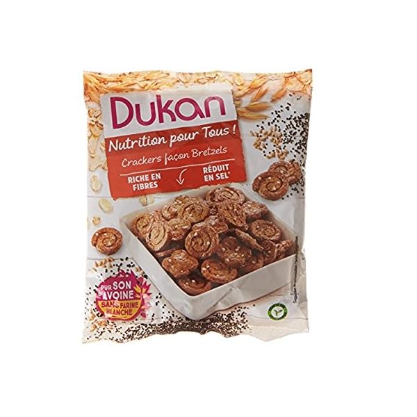 Dukan Diet Oat Bran Pretzels, 3.5 Ounce