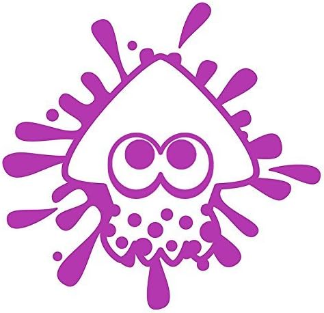 Splatoon 6" Purple VINYL video game Car Decal Art Wall Sticker Car USA