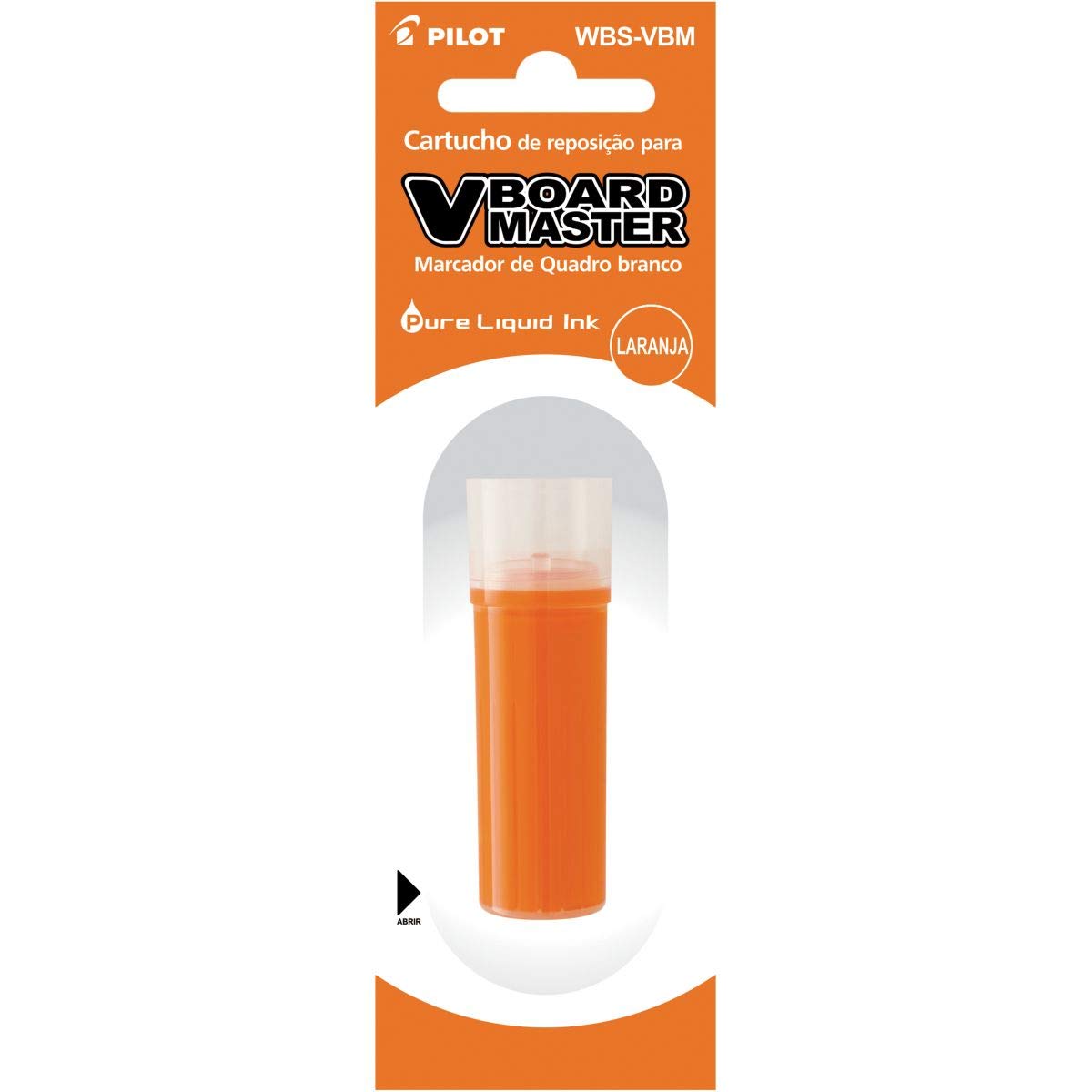 Pilot Refill for Begreen Recycled V Board Master Marker Bullet/Chisel Tip - Orange, Box of 12