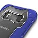Zizo Proton 2.0 Series Compatible with Samsung Galaxy S8 Plus Case Military Grade Drop Tested with Tempered Glass Screen Protector Blue Clear