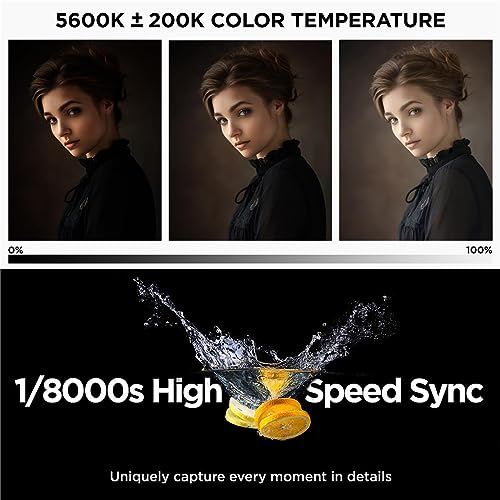 Flashpoint XPLOR 600 TTL Liion BatteryPowered HSS Strobe Light With