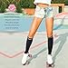 CAMBIVO 2 Pairs Compression Socks for Women & Men, 20 30 mmHg