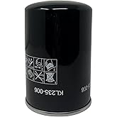 Oil Filter for Air Compressor 3/4" - 16 Thread, Replacement Part OEM Compatible with Atlas Copco, Compair, Ingersoll Rand, Mann Filter, Purolator, more - 4.75" Tall x 3.06" OD, 203 PSI Max Pressure