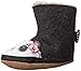 Robeez Panda Crib Shoe (Infant), Black/White, 6-12 Months M US Infant