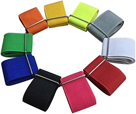 Pomineer Pop Eastic Tie Rope For Three-legged Race Ties Group Game Props Random Color
