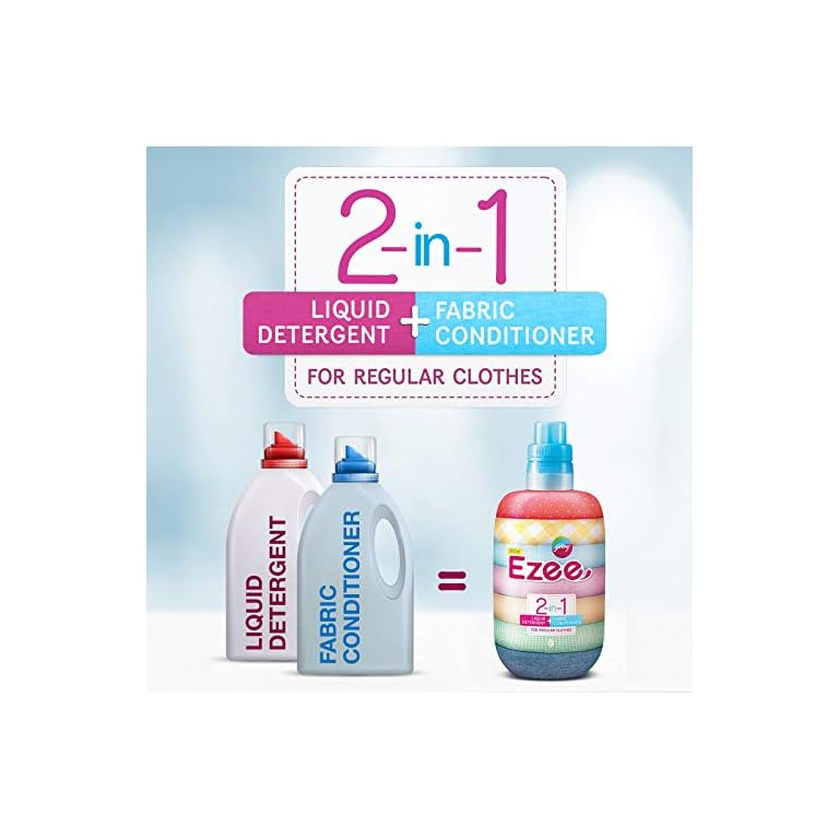 Ezee 2in1 Liquid detergent +Fabric conditioner 1kg bottle SSTdeals