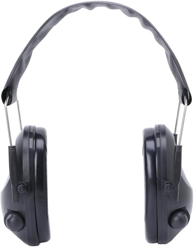 Lergo1 Pair Noise Canceling Electronic Ear Defenders - Safety Ear Protectors Protect Your Ears During Shooting Hunting and Sport (Black)