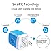Single Port USB Wall Charger, Charging Block Box Cube NINIBER 1A/5V 5-Pack One Port Charging Brick Base USB Power Adapter Compatible for iPhone XR/X/8/7/6S/6S Plus Samsung Galaxy S9/S8/S7 Edge