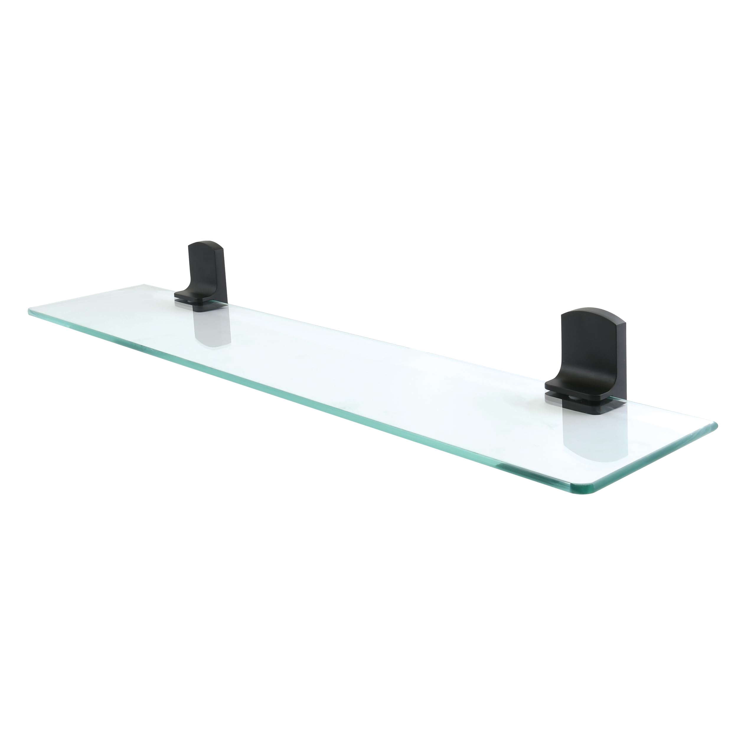 Spirella Taku Wall Glass Shelf for Bathroom Glass and Stainless Steel 60 cm for Gluing and Drilling — image 1