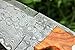 DKC Knives (17 5/18) Sale DKC-85 Tomcat Damascus Skinner Hunting Knife 9