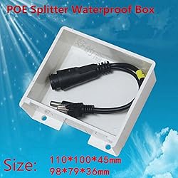 ABS Plastic Waterproof in&Outdoor Junction POE
