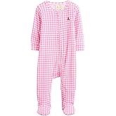 GAP baby-girls Two Way Zip Footed One-piece Outfit