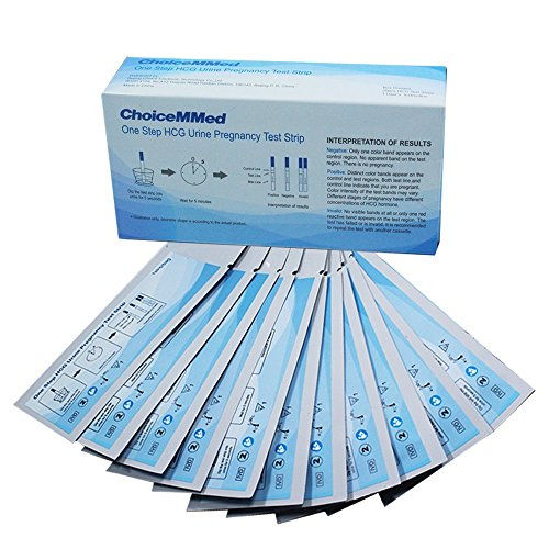 ChoiceMMed One Step Urine Pregnancy Test, HCG Test Strips, 20 Count - Thumbnail 5