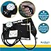 Auxilium Medical High Blood Pressure Monitor Machine - Essential Medical Supplies for Doctors or Nurses - Adult Size Black Kit with Manual Cuff