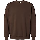 American Apparel Unisex ReFlex Fleece Crewneck Sweatshirt Brown