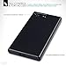 Xperia X Compact Cover, Terrapin Sony Xperia X Compact Case - TPU Gel - Slim Design - Durable Shock Absorbing - Back Protector - Solid Black Matte Finish