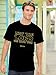 Kerusso May The Lord Be with You Scripture Black Cotton Crew Neck T-Shirt, Large