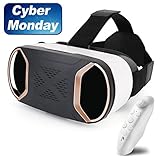 HongYuan 3D VR Headset Virtual Reality Glasses For Play Your Best Mobile Games & 360 Movies , More Comfortable VR Glasses Goggles Plus Special Adjustable Eye Care System