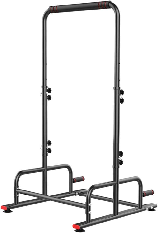 ZhiWei Power Tower - Adjustable Multi Function Pull Up Station for Strength Training - Dip Stand Workout Fitness Bar - Push Up Equipment of Home Gym Exercise