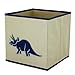 Cubes Kids Storage Organization Bins Boxes Collapsible (Set of 3) 10 inch (Dino - Set of 3)