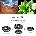 3 in 1 Premium HD Cell Phone Camera Lens Kits With 198° Fisheye Lens & 0.6X Super Wide Angle Lens & 10X Macro Lens Universal for iPhone 7 6 / 6s plus SE Samsung HTC Google Huawei LG.Ipad(G&C)