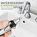 Nose Ear Hair Trimmer for Men Women, Electric Nostril Nasal Hair Clippers Trimmers Remover, Vacuum Cleaning System, IPX7 Waterproof, Mute Motor, Wet/Dry, Battery-Operated … (Black & Sliver)