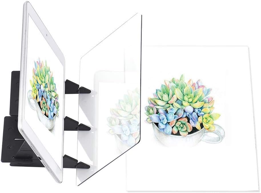 NHForest Optical Drawing Board, Projective Copy Pad, Ideal Tool for Sketching, Drawing, Painting - No Electricity or Batteries Needed and No Harm to Eyes