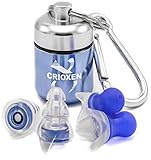 Noise Cancelling Ear Plugs - Best Safety for Professional Musicians - High Fidelity Acoustics for Travel, Sleeping, Swimming, Shooting Motorcycles and Isolate Industrial Sounds (Medium)