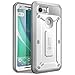 Google Pixel 2 XL Case, SUPCASE Full-Body Rugged Holster Case with Built-in Screen Protector for Google Pixel 2 XL 2017 Release, Unicorn Beetle PRO Series - Retail Package (White)