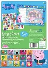 Paper Projects Peppa Pig Reward Chart 56 Sparkly Stickers Home Teaching Kids view 3