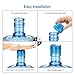 Magicfour 5PCS 55mm 3 & 5 Gallon Non-Spill Caps,Replacement Water Bottle Snap On Cap Anti Splash Peel 5 Piece