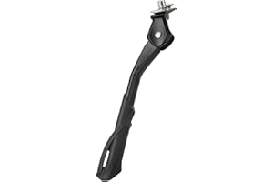 LiStarUs Bike Kickstand Adjustable for 25"-29" Adult Bicycle, Aluminum Alloy Non-slip Bike Kick for Mountain Bike/E-Bike/Road Bike/Trek Bikes