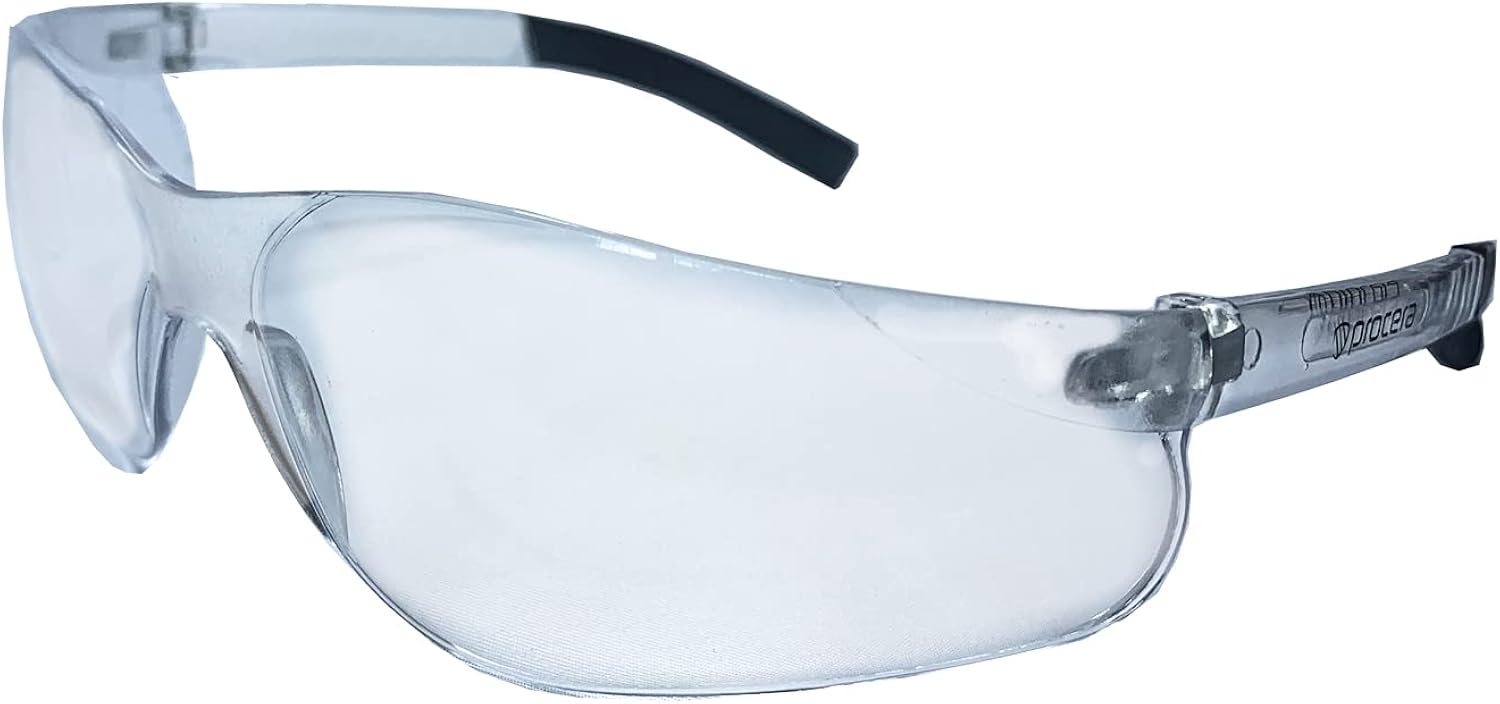 2 pack GUSTAVO Safety Glasses Clear Eye Protection Safety Glasses