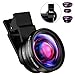 Hpory Phone Lens Kit Wide Angle and Macro Lens 2 in 1 Phone Lens for iPhone X 8 7 Plus Samsung iPhone Camera Lens