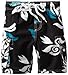 Kanu Surf Boys' Barracuda Quick Dry UPF 50+ Beach Swim Trunk, Oahu Black, 5/6