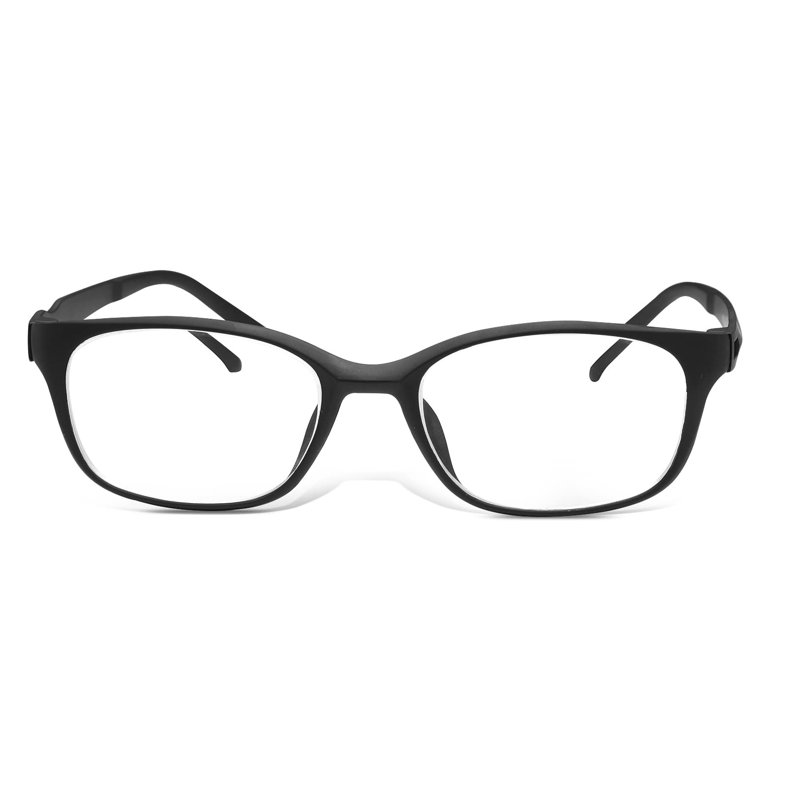 Photo 1 of Vepiant Nearsighted Distance Glasses For Men and Women Retro Myopia Glasses TR90 Lightweight Shortsighted Eyeglasses Black Full Frame Eyewear Blue Light Filter Spectacles THESE ARE NOT READING GLASSES